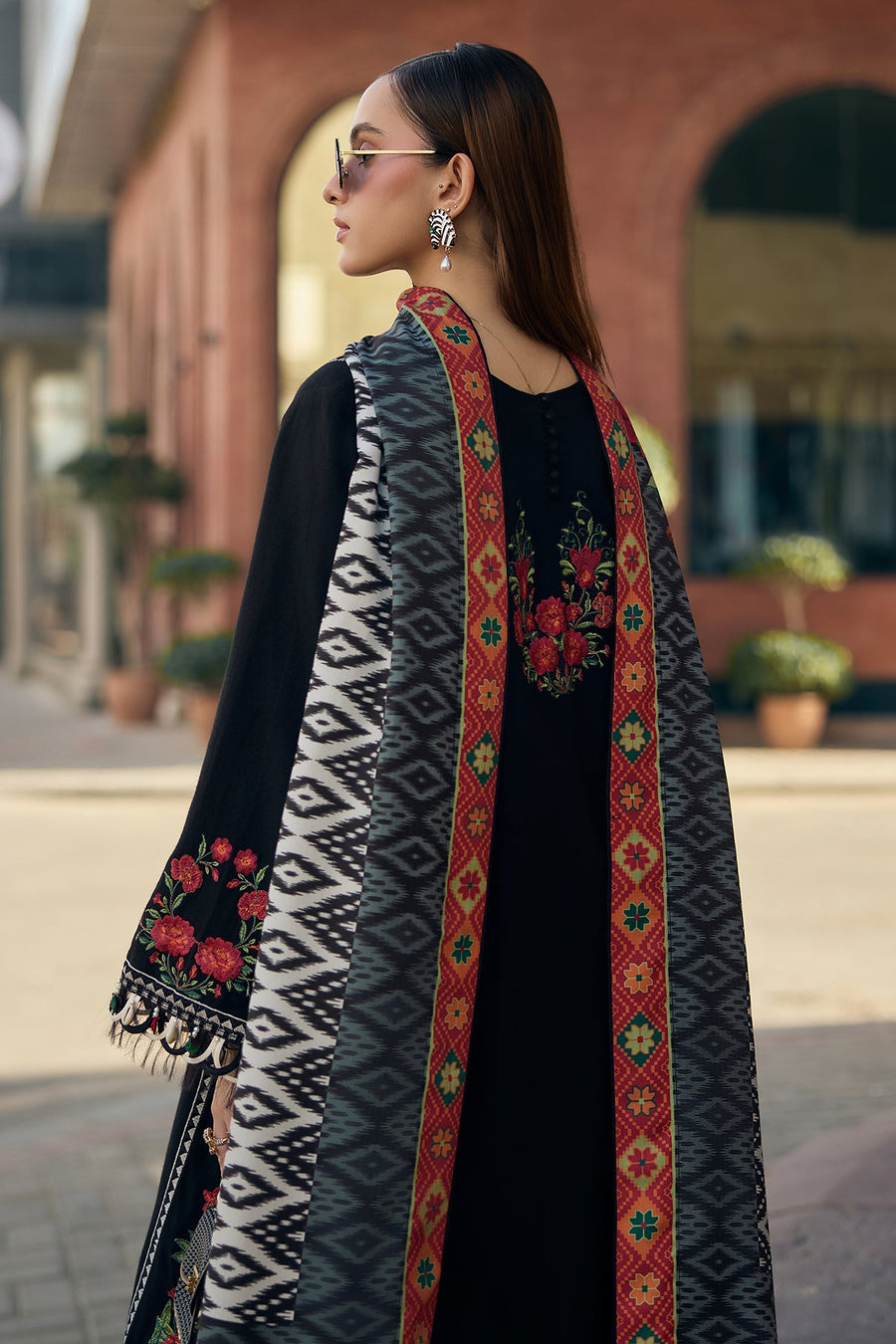 Charizma Poshima Vol-02 Embroidered Leather Unstitched 3Pc Suit PSW5-12