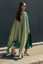 Charizma Poshima Vol-02 Embroidered Leather Unstitched 3Pc Suit PSW5-13