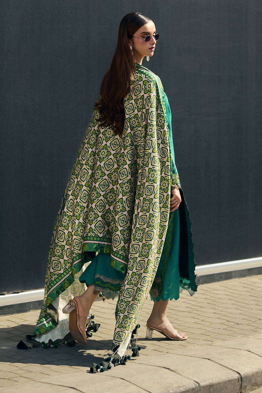 Charizma Poshima Vol-02 Embroidered Leather Unstitched 3Pc Suit PSW5-13