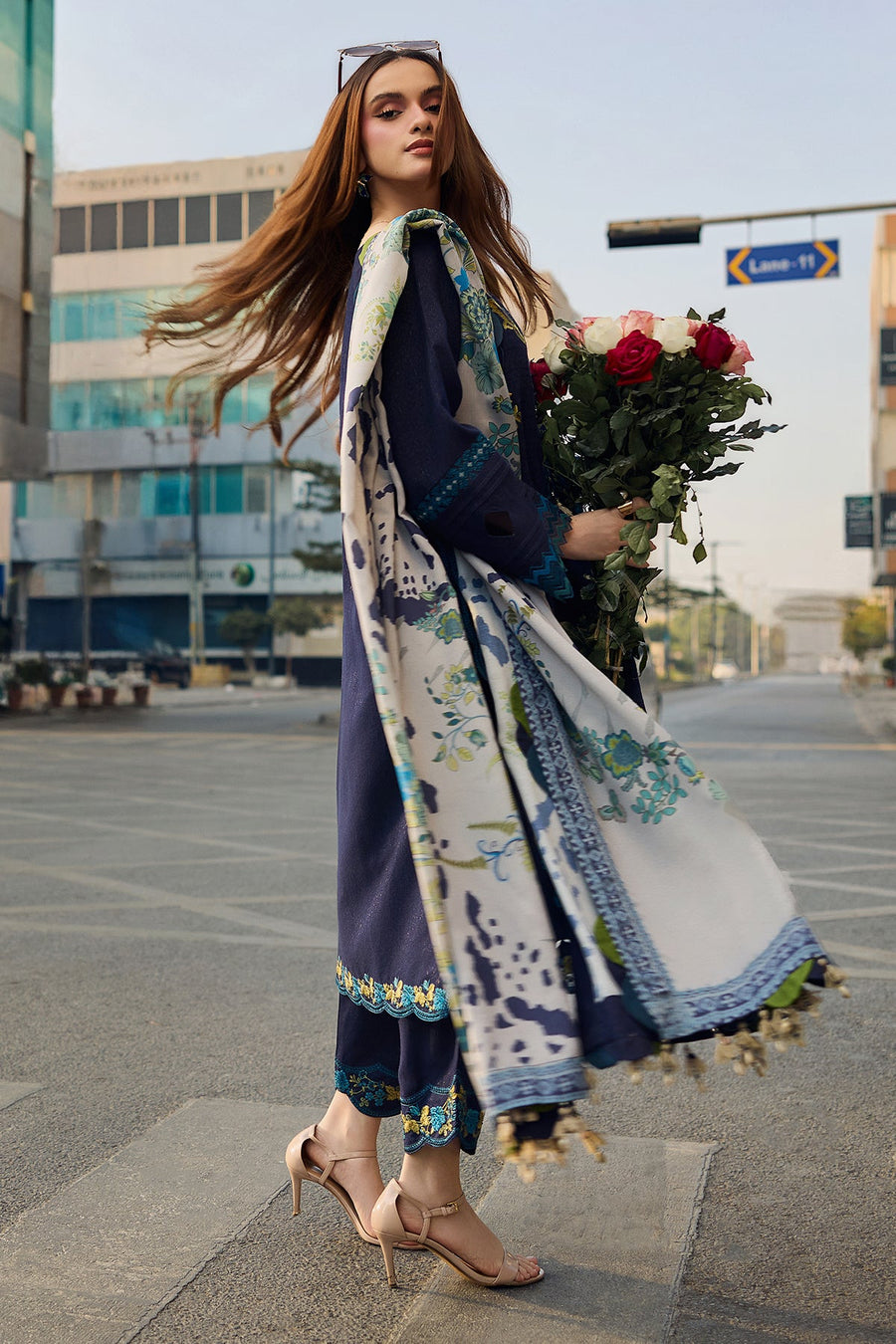 Charizma Poshima Vol-02 Embroidered Leather Unstitched 3Pc Suit PSW5-15