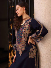 Charizma Poshima Vol-03 Embroidered Leather Unstitched 3Pc Suit PSW5-16