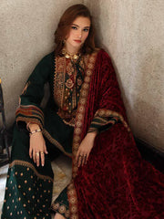 Charizma Poshima Vol-03 Embroidered Leather Unstitched 3Pc Suit PSW5-17