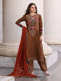 Charizma Poshima Vol-03 Embroidered Leather Unstitched 3Pc Suit PSW5-18