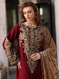 Charizma Poshima Vol-03 Embroidered Leather Unstitched 3Pc Suit PSW5-20