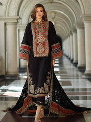 Charizma Poshima Vol-03 Embroidered Leather Unstitched 3Pc Suit PSW5-21