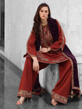 Charizma Poshima Vol-03 Embroidered Leather Unstitched 3Pc Suit PSW5-22