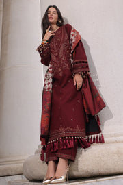 Charizma Poshima Embroidered Peach Leather Unstitched 3Pc Suit PSW6-18