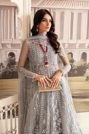 Ayzel Luminara Unstitched Luxury Wedding Formal 3Pc Suit - PYRITE