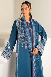 Farasha Summer Weaves Embroidered Lawn Unstitched 3Pc Suit - Pale Blue