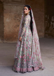 Hussain Rehar Luxury Festive Formal Organza Unstitched Dress - Pankh