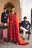 Maya by Faiza Faisal Embroidered Luxury Lawn Unstitched 3Pc Suit - Paula