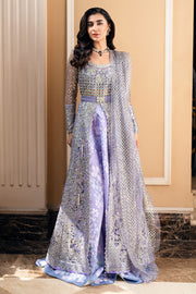 Mushq Mann Mein Tu Embroidered Net Unstitched 3Pc Suit MWD-08 PAYAAL