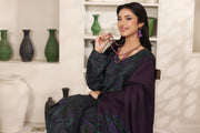 Feathers The Frost Digital Printed Dhanak Unstitched 3Pc Suit Peacock Paisley-FT788