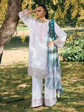 HemStitch The Garden Embroidered Lawn Unstitched 3Pc Suit - Pearl Petal