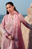 Afrozeh Summer Together Embroidered Lawn Unstitched 3Pc Suit - PEARLS
