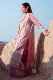 Afrozeh Summer Together Embroidered Lawn Unstitched 3Pc Suit - PEARLS