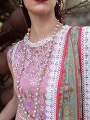 Roheenaz Dahlia Embroidered Lawn Unstitched 3Pc Suit RNZ-04B Peony