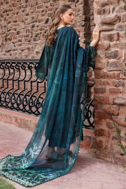 Farasha Seraya Embroidered Lawn Unstitched 3Pc Suit D-04 PERIVEIL