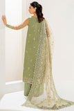 Farasha Luxury Formal Embroidered Net Unstitched 3Pc Suit - Perry