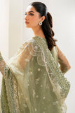 Farasha Luxury Formal Embroidered Net Unstitched 3Pc Suit - Perry