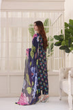 Feathers Premium Whisper of Elan Unstitched Lawn 3Pc Suit Petal Poem-FT676