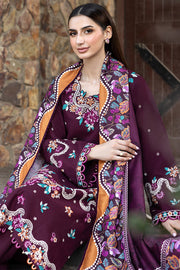 Farasha Embroidered Khaddar Unstitched 3Pc Suit - Pheona