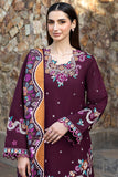 Farasha Embroidered Khaddar Unstitched 3Pc Suit - Pheona