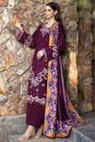 Farasha Embroidered Khaddar Unstitched 3Pc Suit - Pheona