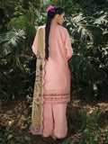HemStitch The Garden Embroidered Lawn Unstitched 3Pc Suit - Pinky Peony