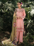 HemStitch The Garden Embroidered Lawn Unstitched 3Pc Suit - Pinky Peony