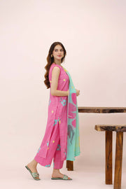 Feathers Premium House of Petals Unstitched Lawn 3Pc Suit Primrose Point-FT749