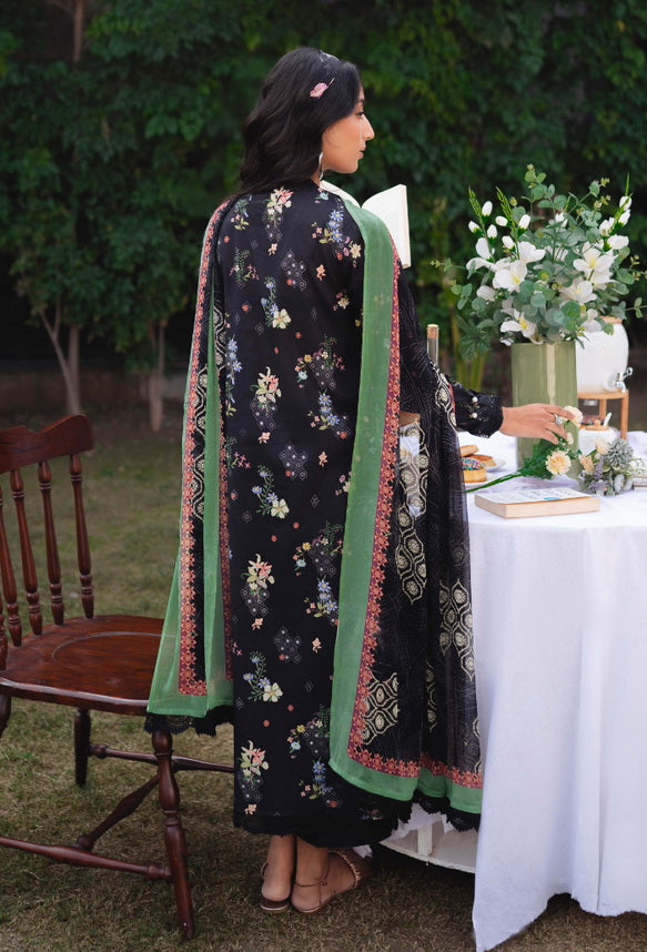Garenia by Humdum Printkari Embroidered Lawn Unstitched 3Pc Suit PLG-01