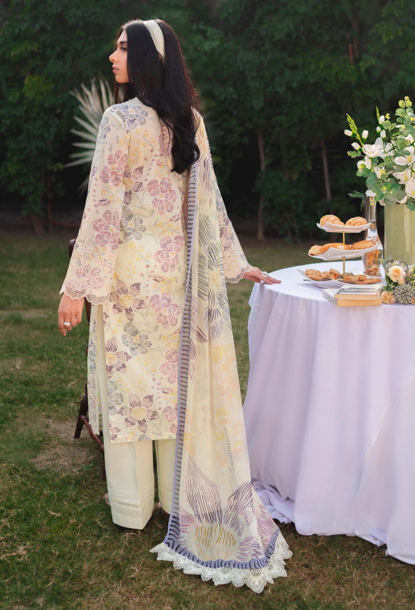 Garenia by Humdum Printkari Embroidered Lawn Unstitched 3Pc Suit PLG-05