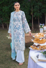 Garenia by Humdum Printkari Embroidered Lawn Unstitched 3Pc Suit PLG-08