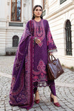 Maria B Linen Unstitched Embroidered 3Pc Suit Purple DL-1108