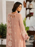 Ramsha Dastak Embroidered Chiffon Unstitched 3Pc Suit Q-101