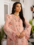 Ramsha Dastak Embroidered Chiffon Unstitched 3Pc Suit Q-101