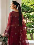 Ramsha Dastak Embroidered Chiffon Unstitched 3Pc Suit Q-103