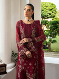 Ramsha Dastak Embroidered Chiffon Unstitched 3Pc Suit Q-103