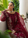 Ramsha Dastak Embroidered Chiffon Unstitched 3Pc Suit Q-103