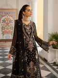 Ramsha Dastak Embroidered Chiffon Unstitched 3Pc Suit Q-106