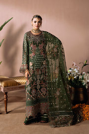 Ramsha Dastak Vol-02 Embroidered Chiffon Unstitched 3Pc Suit Q-201