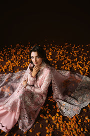 Ramsha Dastak Vol-02 Embroidered Chiffon Unstitched 3Pc Suit Q-202