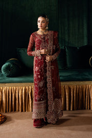 Ramsha Dastak Vol-02 Embroidered Chiffon Unstitched 3Pc Suit Q-203