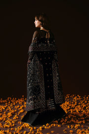 Ramsha Dastak Vol-02 Embroidered Chiffon Unstitched 3Pc Suit Q-205