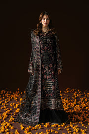 Ramsha Dastak Vol-02 Embroidered Chiffon Unstitched 3Pc Suit Q-205