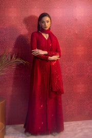 Zariya Zarnima Russian Silk Unstitched 3Pc Suit ZB5S042 QAMRA