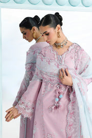 Qalamkar Festive Embroidered Lawn Unstitched 3Pc Suit QFL-02 ISANE