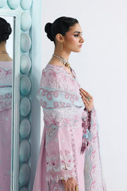Qalamkar Festive Embroidered Lawn Unstitched 3Pc Suit QFL-02 ISANE