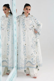 Qalamkar Festive Embroidered Lawn Unstitched 3Pc Suit QFL-03 IRMIN